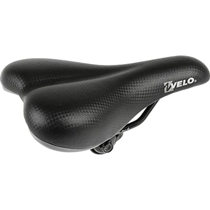 Velo Junior Velosattel, mit elastomerer Federung und Druckentlastung, 145 mm breit, für 16-24 Zoll Fahrräder