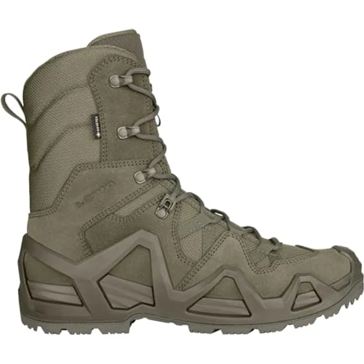 LOWA Zephyr MK2 GTX High Stiefel, wasserfester Einsatzstiefel mit reißfestem Veloursleder und GORE-TEX, schwarz 51 – Bild 7