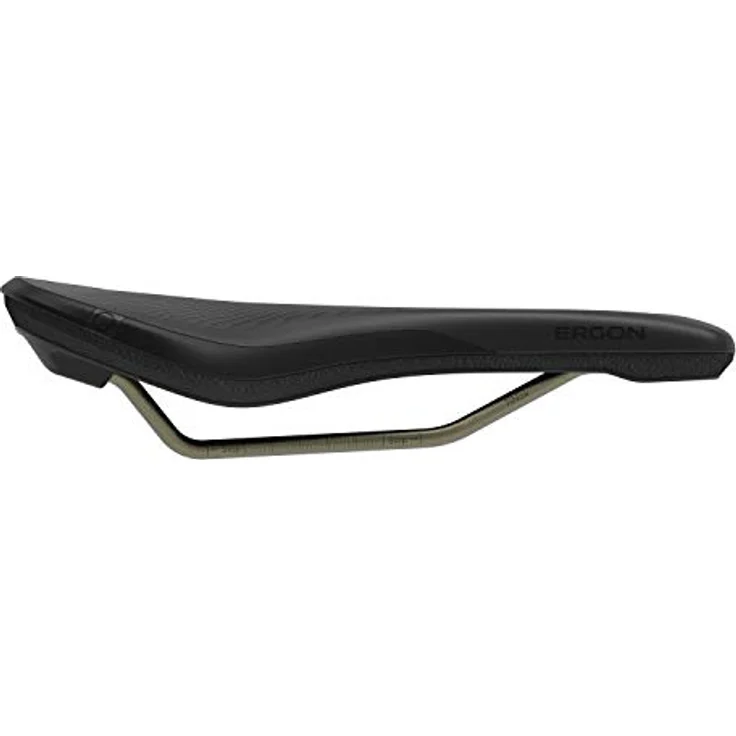 Ergon SR Allroad Core Pro Fahrradsattel, Carbon-Verbundstoff, TiNox Schiene, für Rennrad, Allroad, Gravel, Männer, Small-Medium, Stealth – Bild 3