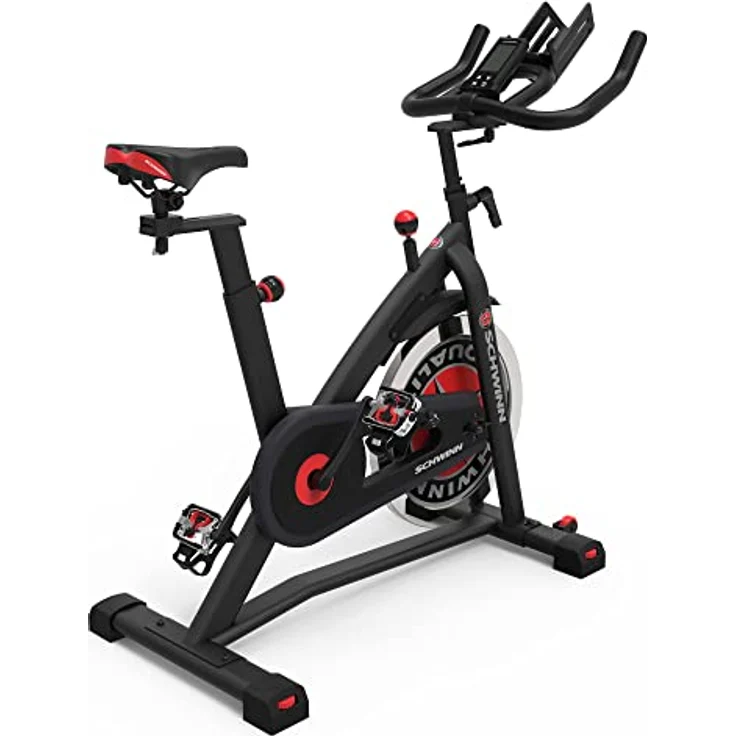 Schwinn 700IC Speedbike, Indoor Cycle, leiser Riemenantrieb, 18 kg PWD-Schwungrad, drahtlose Herzfrequenzmessung, SPD-Pedale, max. Benutzergewicht 136 kg – Bild 1