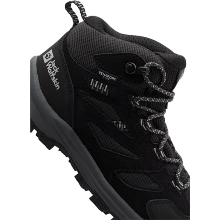 Jack Wolfskin VOJO TOUR TEXAPORE MID K, Kinder Wanderschuh mit wasserdichter TEXAPORE CORE Membran und rutschfester Gummi-Außensohle – Bild 5