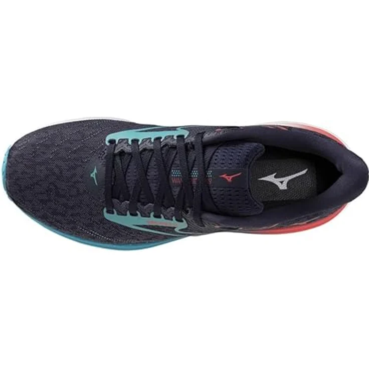 Mizuno WAVE RIDER 29, Herren Laufschuhe mit 265g Leichtgewicht, neutraler Fußstellung, grau – Bild 3
