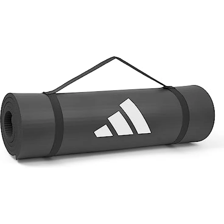 adidas Unisex-Erwachsene Fitnessmatte, Grau, 7mm – Bild 5