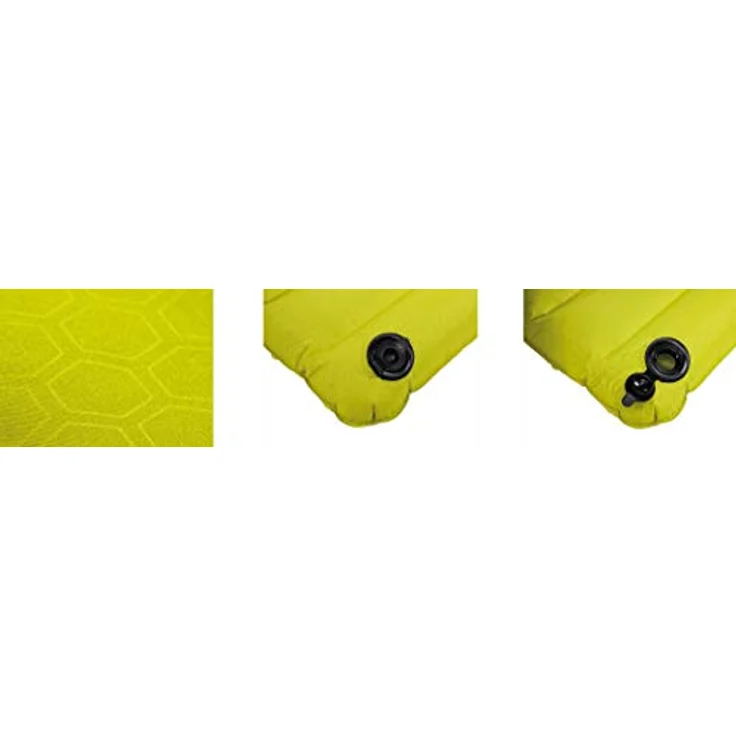 High Peak Dallas Twin, Isomatte mit integrierter Pumpe, 10 cm Luftkammern, Anti-Rutsch-Polyester, 190T, Doppel-Komfortmatratze – Bild 2