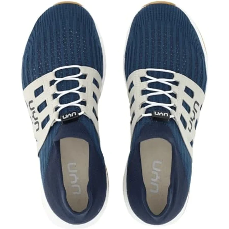 UYN Haru Sneaker Herren A075, ultraleichte Laufschuhe mit TREEON-Garn, blau, Größe 41 – Bild 4