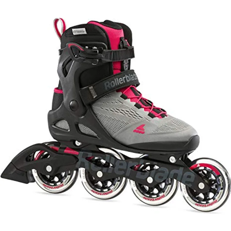 Rollerblade Macroblade 90 W, Damen Inlineskates mit stabilisierenden Innenschuhen und 4x 90 mm Rollen