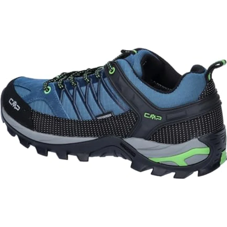 CMP RIGEL LOW TREKKING SHOES WP, wasserdichte Outdoorschuhe mit trittsicherer Gummi-Sohle – Bild 3