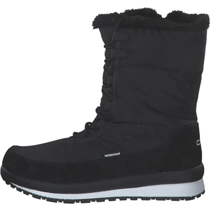 CMP Campagnolo Damen Wanderschuhe Stiefelette (40) aus synthetischem Material, Schwarz, normale Breite, flacher Absatz, Schnürung, normale Schafthöhe – Bild 2