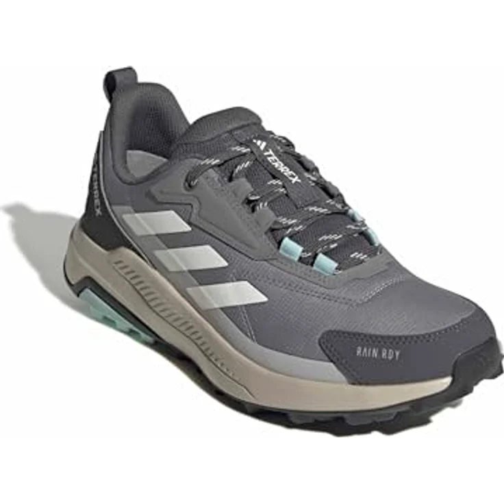 adidas Terrex Anylander Rain.Rdy, Wanderschuhe für Herren, grau-weiß, wasserdicht, mit Traxion Außensohle und Recyclingmaterialien – Bild 4