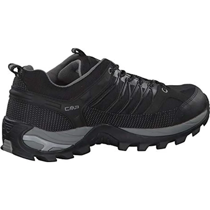 CMP Rigel Low WP, wasserdichter Herren Wanderschuh in Schwarz, Größe 45 – Bild 8