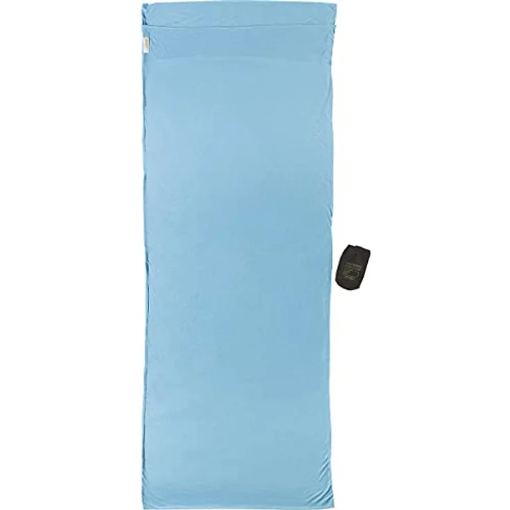 Cocoon TravelSheet, rechteckiger Schlafsack mit Insect Shield, 215 cm, CoolMax, +4,7 °C Wärmeleistung – Bild 1