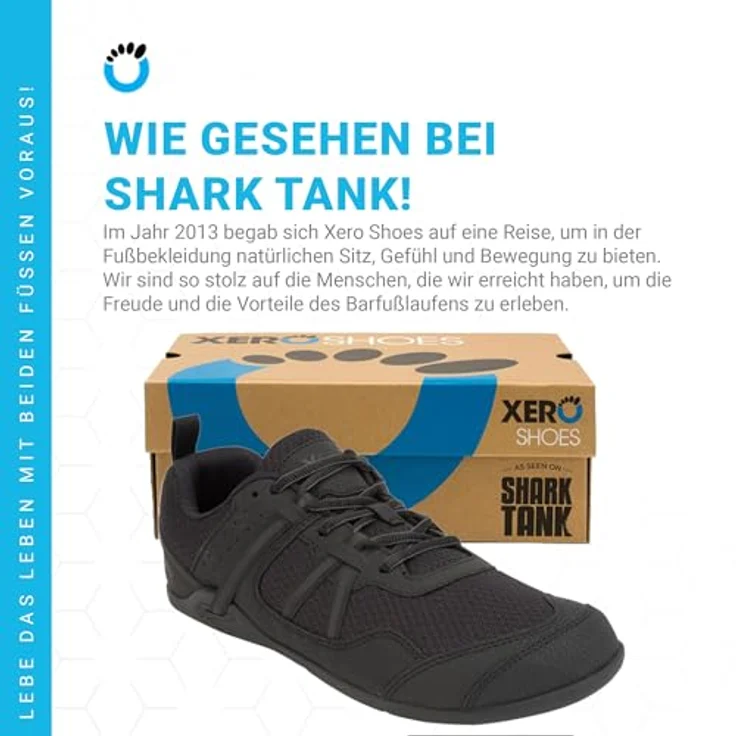 Xero Shoes Prio PRMBLKM, Laufschuhe mit rutschfester Sohle und herausnehmbarem Fussbett, schwarz – Bild 8