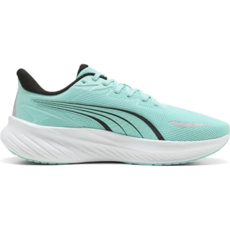 PUMA Pounce Lite 2 Herren Laufschuh, atmungsaktiv, in Intense Mint-Sunny Lime-PUMA Black, Größe 37 EU – Bild 6