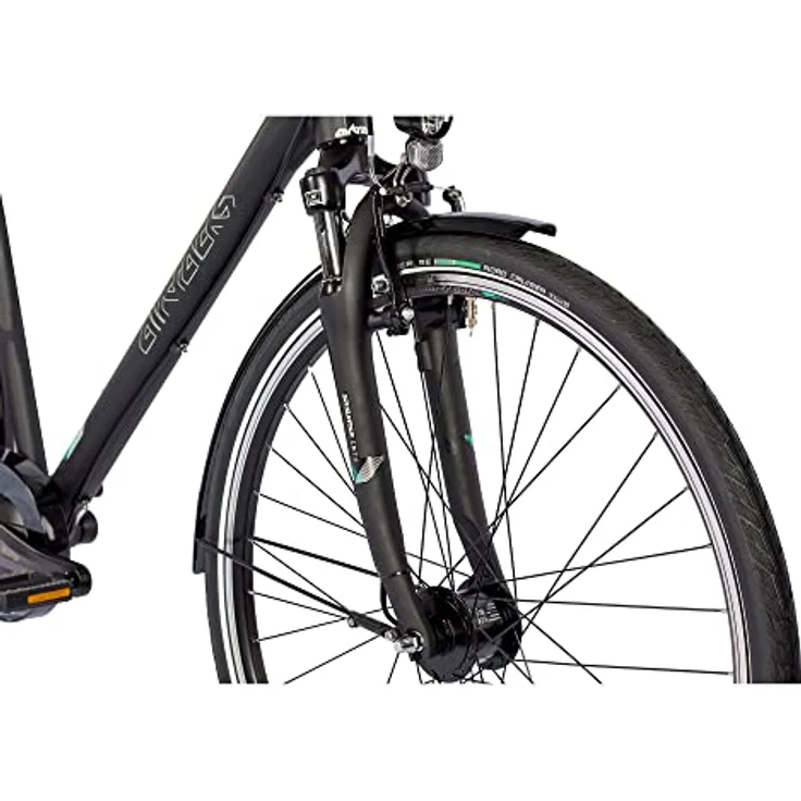 Airtracks Herren City Fahrrad 28 Zoll Citybike CI.2820 Trekking Bike Cityrad Shimano Nexus 7 Gang Nabenschaltung Nabendynamo Schwarz Matt 56cm Körpergröße 175-185cm – Bild 5