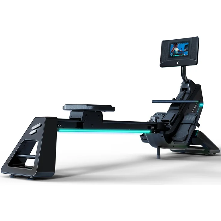 Sportstech sRow Rudergerät, 10,1" Touch-Display, LED-Feedback, klappbar, hochmodern