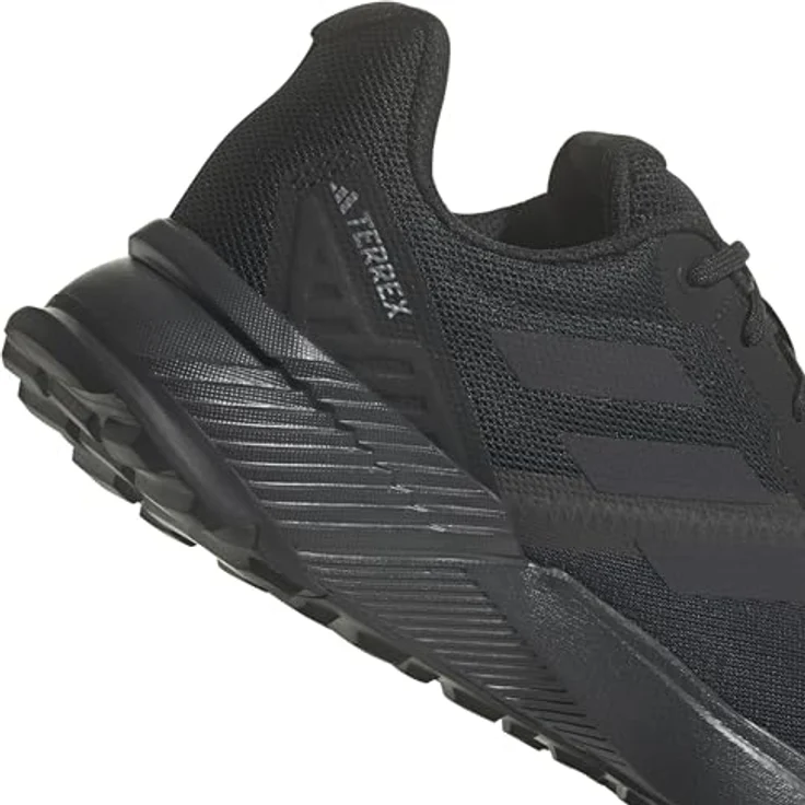 adidas Terrex Soulstride RAIN.RDY, Herren Laufschuhe, wasserdicht, mit Traxion-Außensohle, Schwarz, Größe 46 – Bild 4