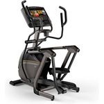 Sport-Tec Matrix Elliptical Trainer E50 mit XUR-Konsole, suspension Elliptical Technologie, 22" HD-Touchscreen, 30-Stufen Widerstand (schwarz)