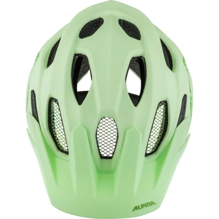 Alpina APAX JR. MIPS, Kinder Fahrradhelm, optimaler Schutz im Gelände, Green Apple matt, 51-56 – Bild 2