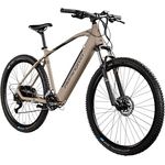 Remington XR01 E Bike Mountainbike 29 Zoll | 504 Wh Akku | Pedelec 18 Gang | 25 kmh | 30-150 km Reichweite (grau/beige)