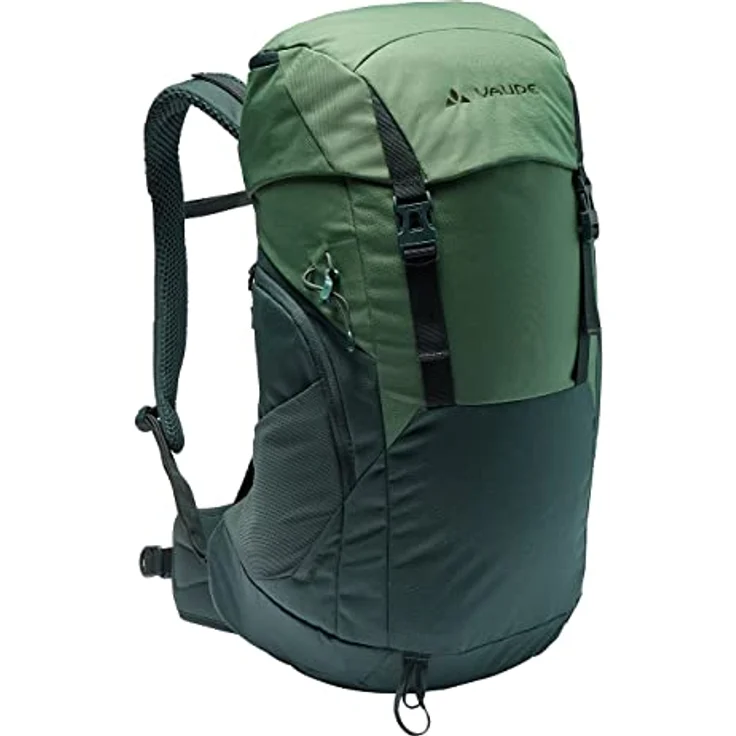 VAUDE Jura 32 - Wanderrucksack mit Rückenbelüftung und Regenhülle - 32 Liter, schwarz – Bild 1