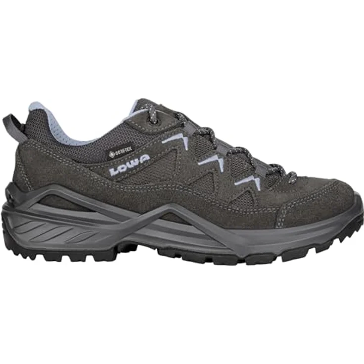 LOWA SIRKOS EVO GTX LO Damen, robuster Wanderschuh mit GORE-TEX-Futter, grau, Größe 39.5 – Bild 2