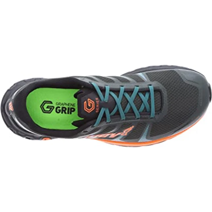 Inov-8 TrailFly Ultra G 300 Max, Herren Laufschuhe mit G-FLY Mittelsohle für optimale Dämpfung, blau, Größe 42 – Bild 3