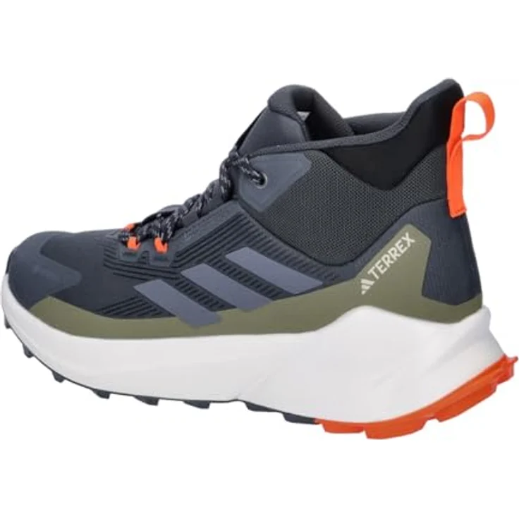 adidas Sportswear TERREX TRAILMAKER 2 MID GTX, Wasserdichter Trekkingschuh mit GORE-TEX Membran und stabilem Halt, Carbon/Gresix/Cblack – Bild 3