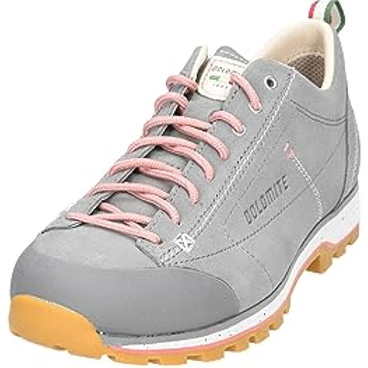 Dolomite 54 Low Evo, Damen Wanderschuhe aus LWG-Wildleder, Grey, Größe 40.5, mit Vibram® Laufsohle und herausnehmbarer Einlegesohle – Bild 3