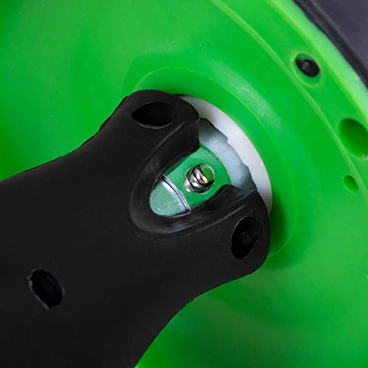 SPRINGOS AB Roller mit Matte, Bauchroller Rad mit rutschfesten Griffen in schwarz-grün, kompakt und stabil für effektives Bauchtraining – Bild 5