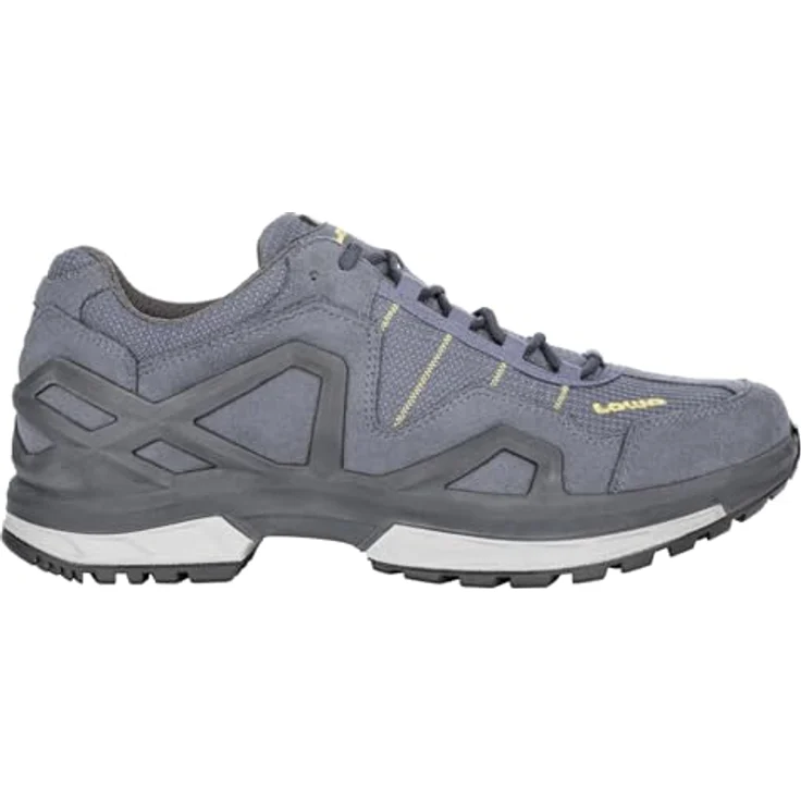 Lowa Gorgon GTX, Wanderschuhe mit wasserdichter Gore-Tex-Membran, stahlblau/senf, Größe 44 – Bild 2