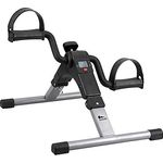 himaly Minibike Heimtrainer Bewegungstrainer Pedaltrainer Trainingsgerät Fitnessgerät mit LCD-Monitor Einstellbarer Widerstand Fahrradtrainer Fitness-Fahrrad Heimfahrrad Beintrainer Zuhause Büro