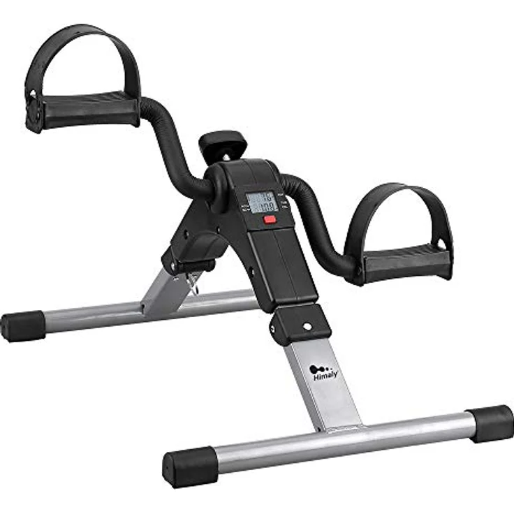 himaly Minibike Heimtrainer Bewegungstrainer Pedaltrainer Trainingsgerät Fitnessgerät mit LCD-Monitor Einstellbarer Widerstand Fahrradtrainer Fitness-Fahrrad Heimfahrrad Beintrainer Zuhause Büro – Bild 1