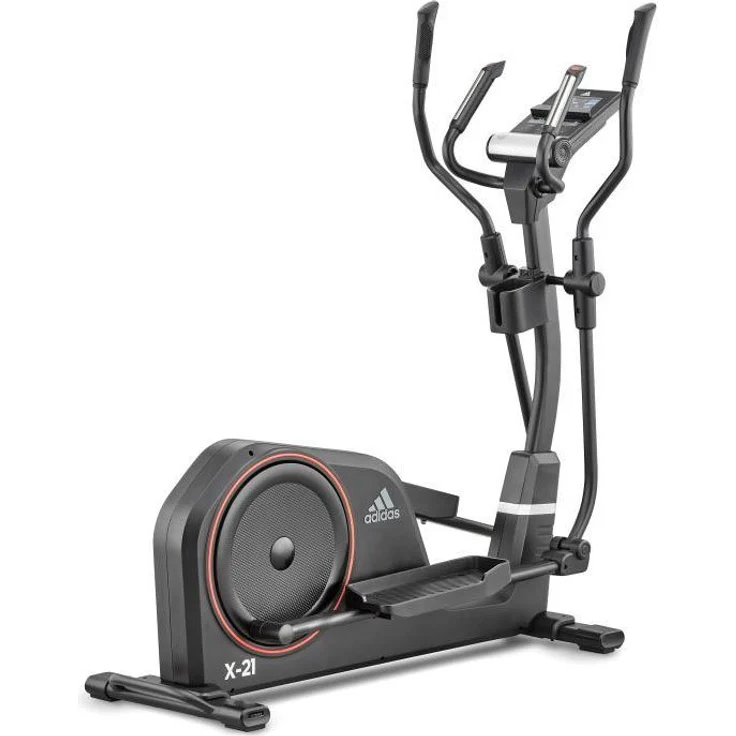adidas Performance Crosstrainer-Ergometer X-21, mit Tablet-Halterung, LED-Beleuchtung, Bluetooth und App-Funktion, schwarz