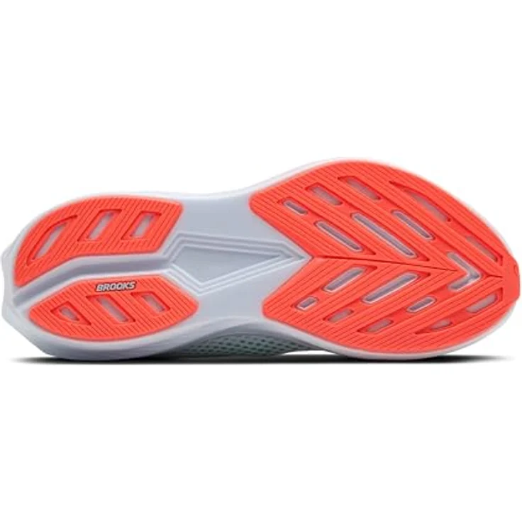 Brooks Hyperion 3, Laufschuhe mit DNA Flash v2-Dämpfung, atmungsaktiv, White/Pink Clay/Atomizer, Größe 41 – Bild 6