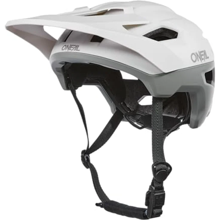 O'NEAL TRAILFINDER EVO Helmet, leichter Enduro- und Trailhelm mit Quin Ready Technologie, Solid schwarz, L/XL (59-63 cm) – Bild 3