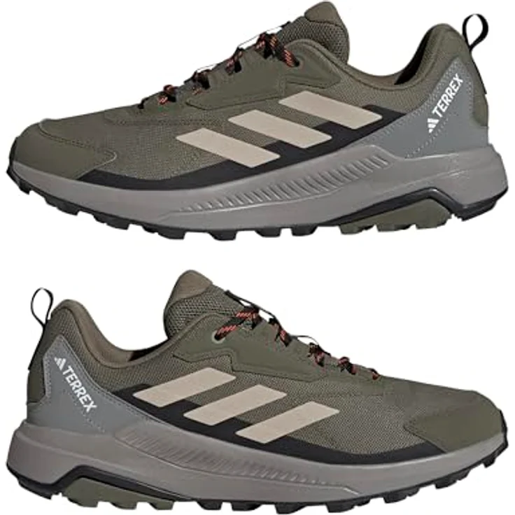 adidas TERREX ANYLANDER, Wanderschuh mit Traxion Außensohle und Recyclingmaterialien, schwarz – Bild 7