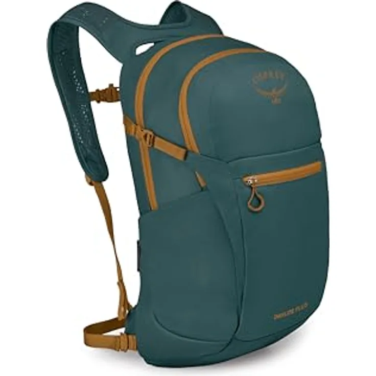 Osprey Daylite Plus, Wanderrucksack in Torrent Blue mit zusätzlichem Stauraum