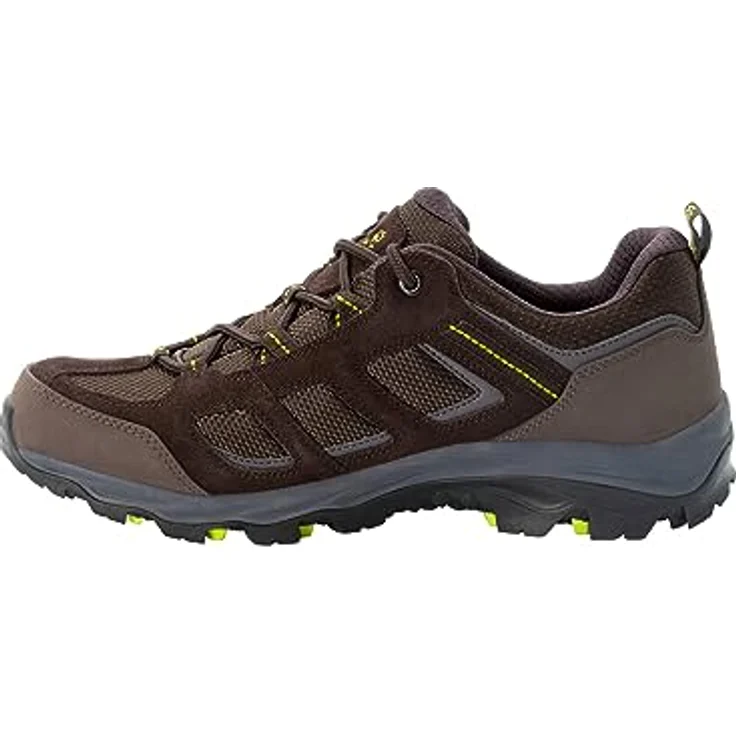 Jack Wolfskin VOJO 3 TEXAPORE LOW M, Wanderschuh für Herren mit Leder- und Textilkombination, griffiger Gummisohle – Bild 4
