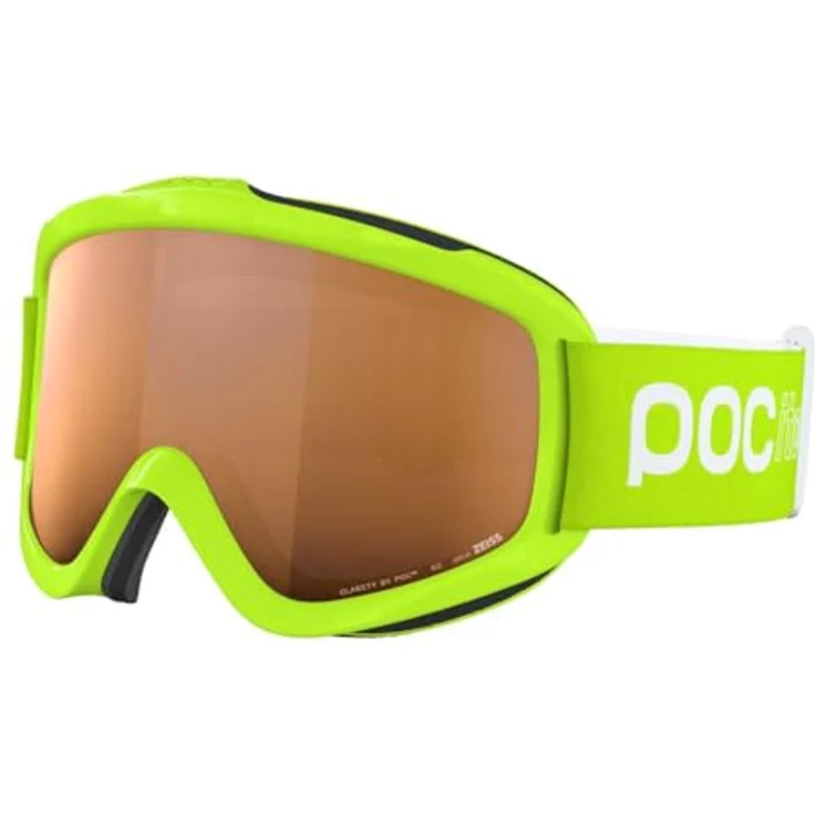 POC POCito Iris, Skibrille für Kinder mit UV-Schutz, kratzfest und beschlagfrei, flexibler Rahmen, fluoreszierende Farben – Bild 1
