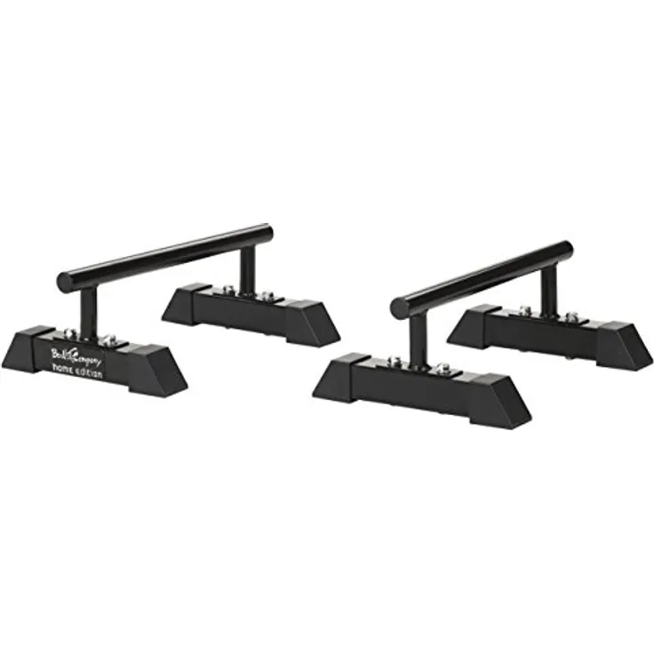 Bad Company Liegestützgriffe I Push Up Stand Bars für Liegestütze I Mixed Martial Arts (MMA) Parallettes I Minibarren I BCA-47