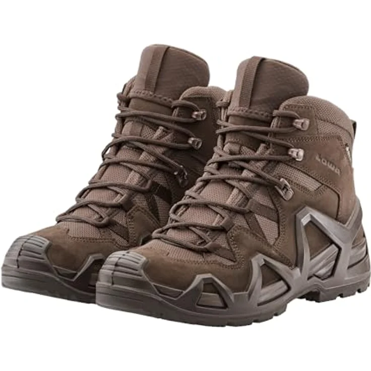 LOWA Zephyr MK2 GTX Mid Stiefel, Dunkelbraun, robuste Trekkingschuhe mit Climate Control und FLEXFIT® Technologie – Bild 5