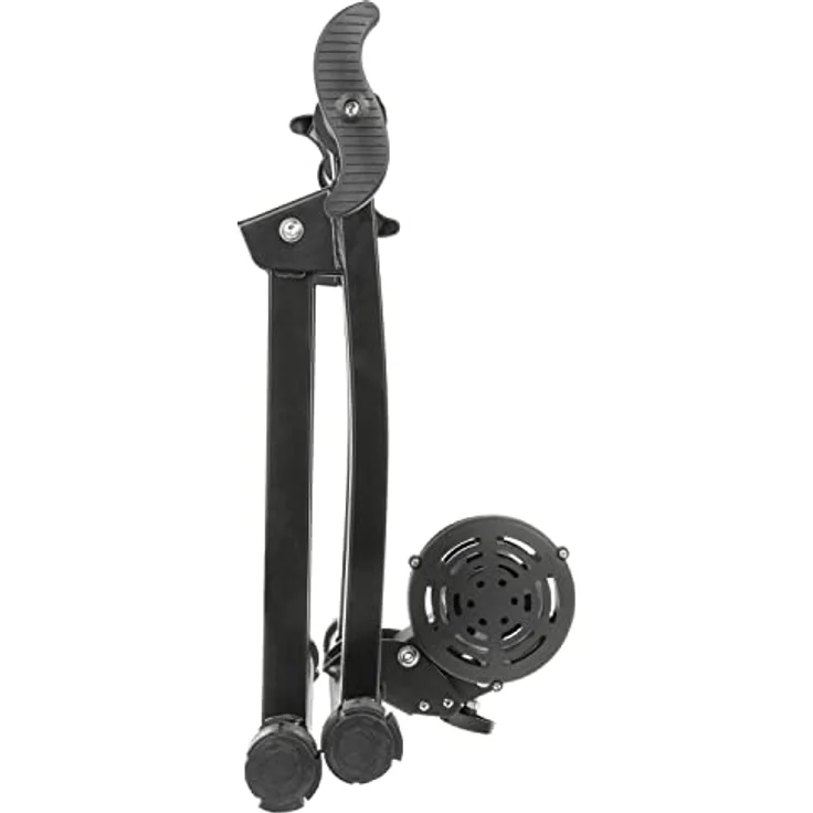 M-Wave Yoke 'N 'Roll 60 Rollentrainer, für 26-29" Fahrräder, einstellbare Magnetbremse, bis zu 120 kg belastbar, leises Laufgeräusch, Schwarz – Bild 2