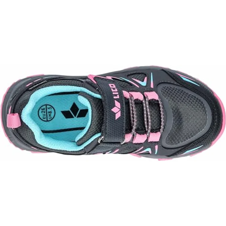Lico Allen VS, Mädchen Wanderschuhe mit Comfortex-Klimamembrane und TPR-Laufsohle, Grau – Bild 5