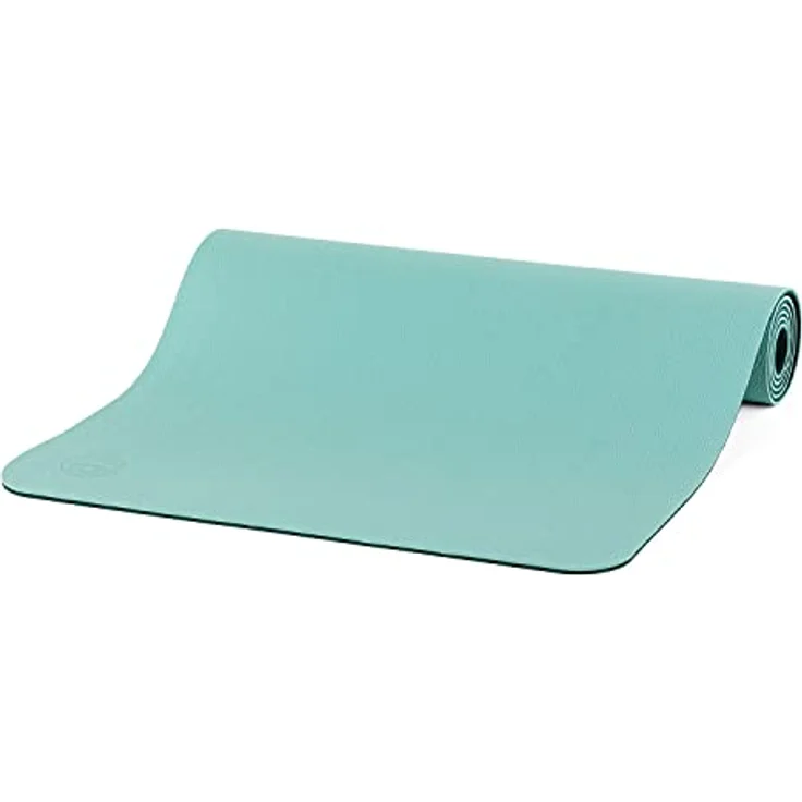 Bodhi Yogamatte Lotus Pro | Rutschfeste Übungsmatte | Hypoallergene Trainingsmatte | aqua/teal – Bild 4