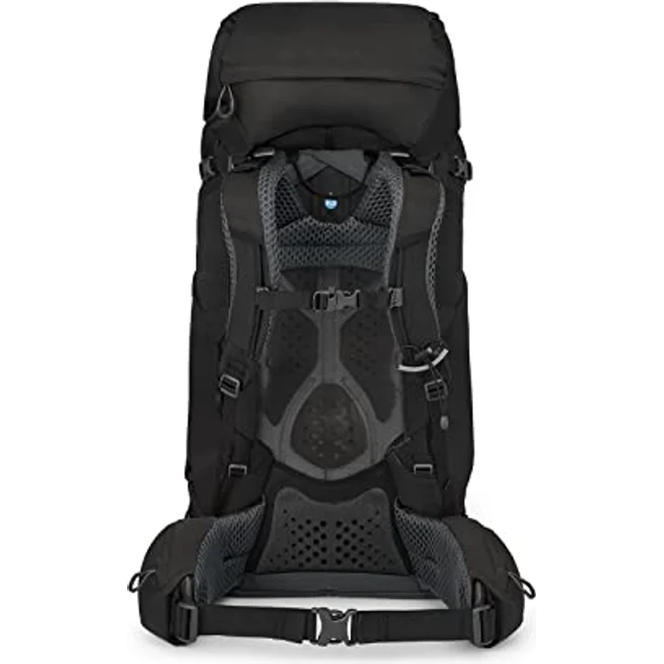 Osprey Kestrel 68 Black S/M, Wanderrucksack mit AirScape Rückenplatte und integrierter Regenhülle – Bild 5