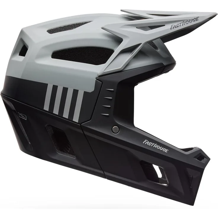 Bell Full-Air MIPS Fahrradhelm, Fasthouse WRWF black/grey, XL, leicht und gut belüftet mit Fidlock-Magnetverschluss und modularen Wangenpolstern