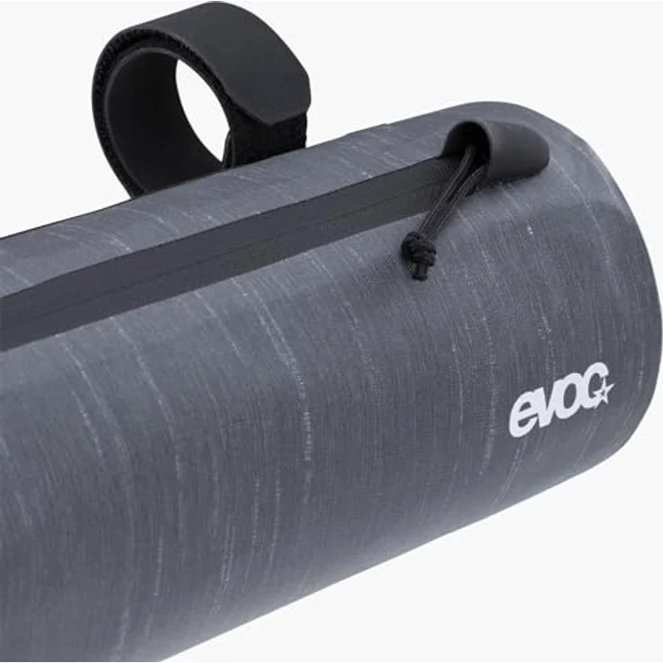 Evoc Handlebar Pack, Velotasche (1.50 l) mit wasserdichtem Material und reflektierendem Logo, schwarz – Bild 6