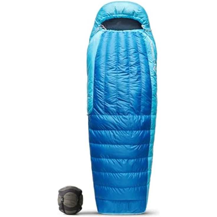 Sea To Summit Trek -1°C, Dreijahreszeiten-Daunenschlafsack mit feuchtigkeitsresistenter Behandlung und großzügigem Schnitt – Bild 1