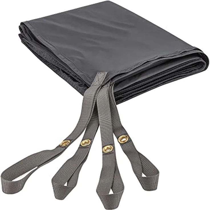 Marmot Dampf 3P Footprint, Zeltboden für Unisex Erwachsene, Slate Grey, Größe One
