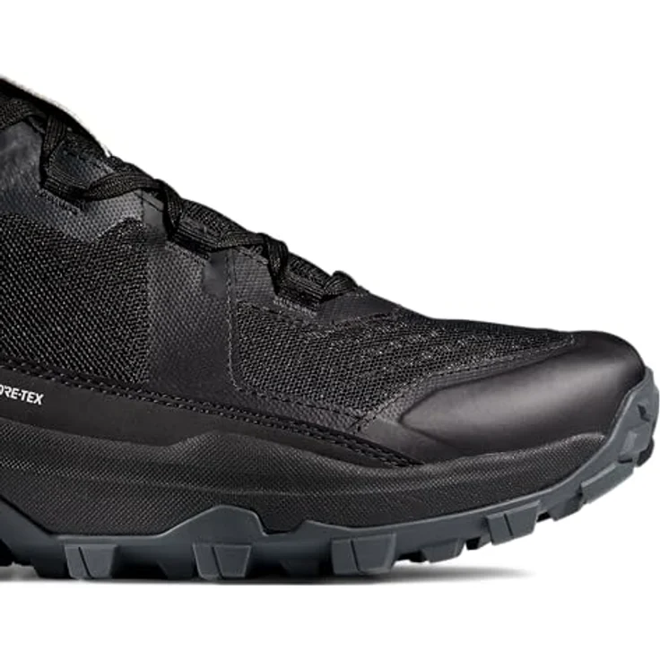 Mammut Girun II Low GTX, Herren Wanderschuhe, wasserdicht, leicht, Schwarz, Größe 47.5 – Bild 9